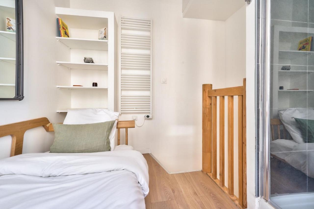 Cute And New Studio Duplex In The Heart Of Paris Exterior foto